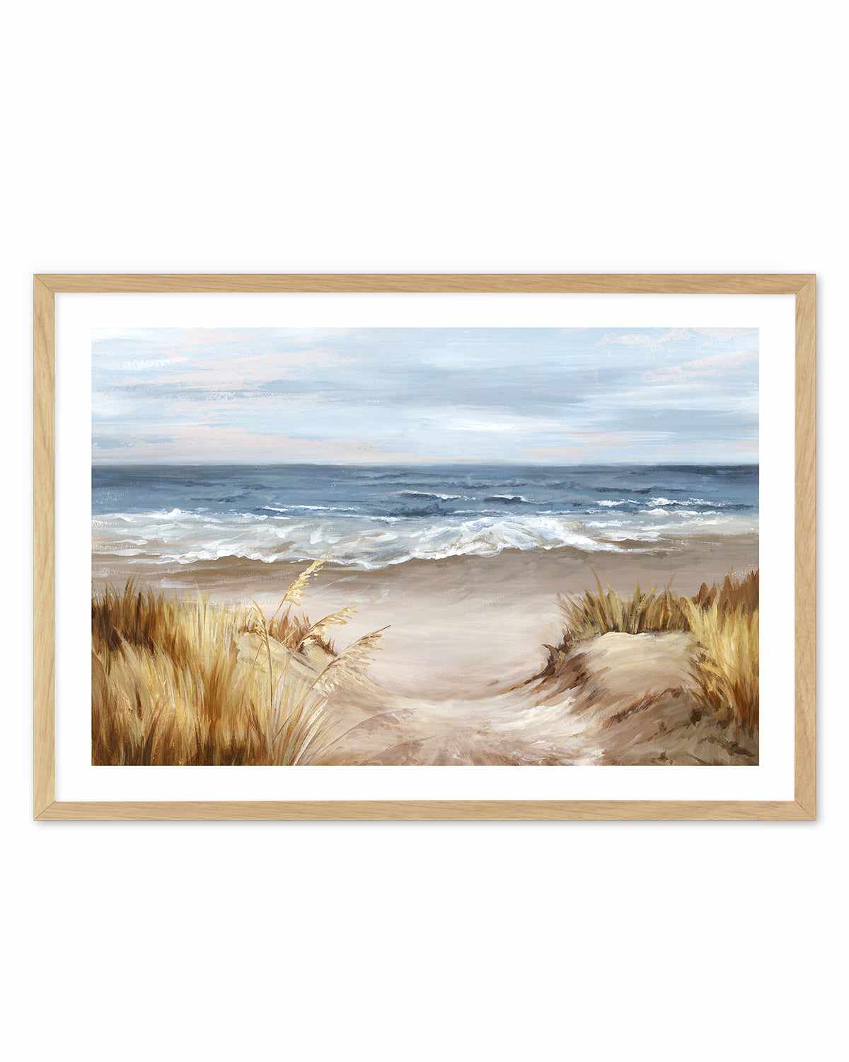 Untouched Beach Art Print