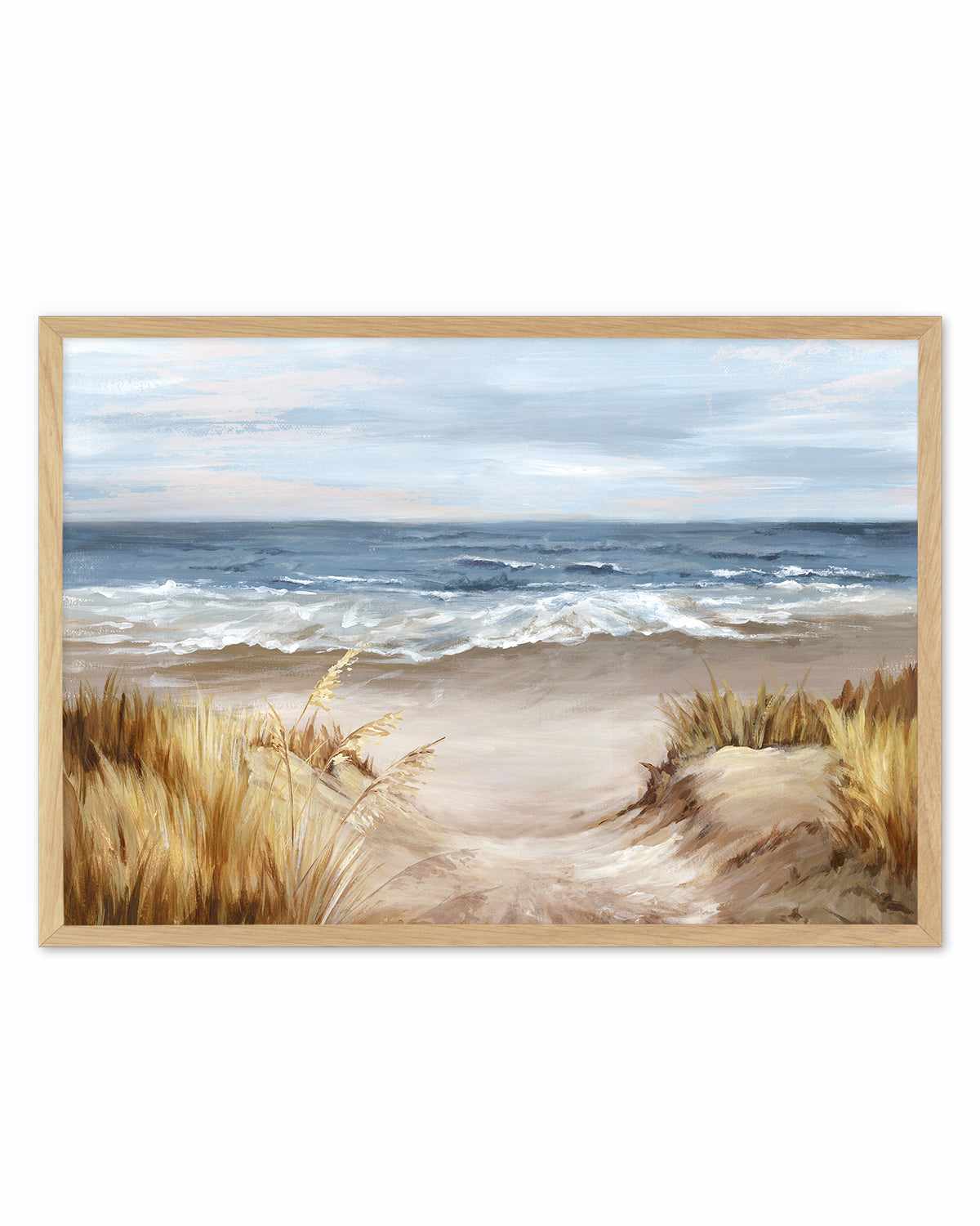 Untouched Beach Art Print