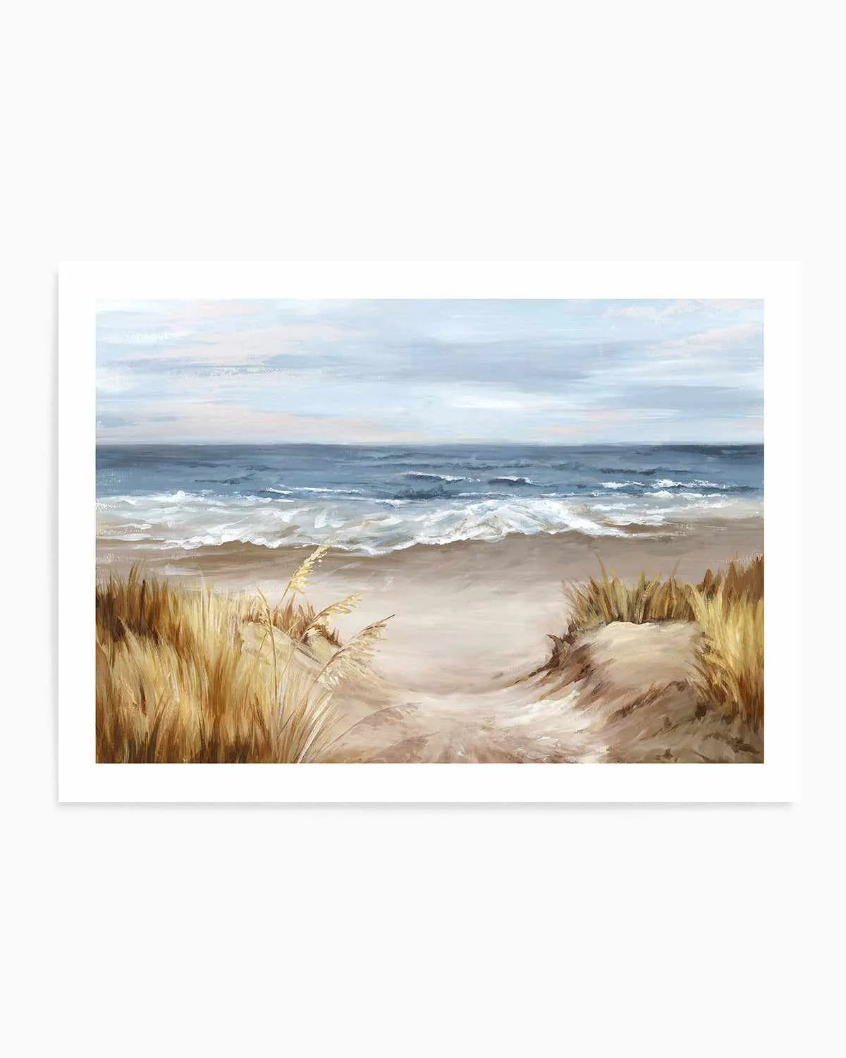 Untouched Beach Art Print from Olive et Oriel where you can shop wallpaper and artworks online