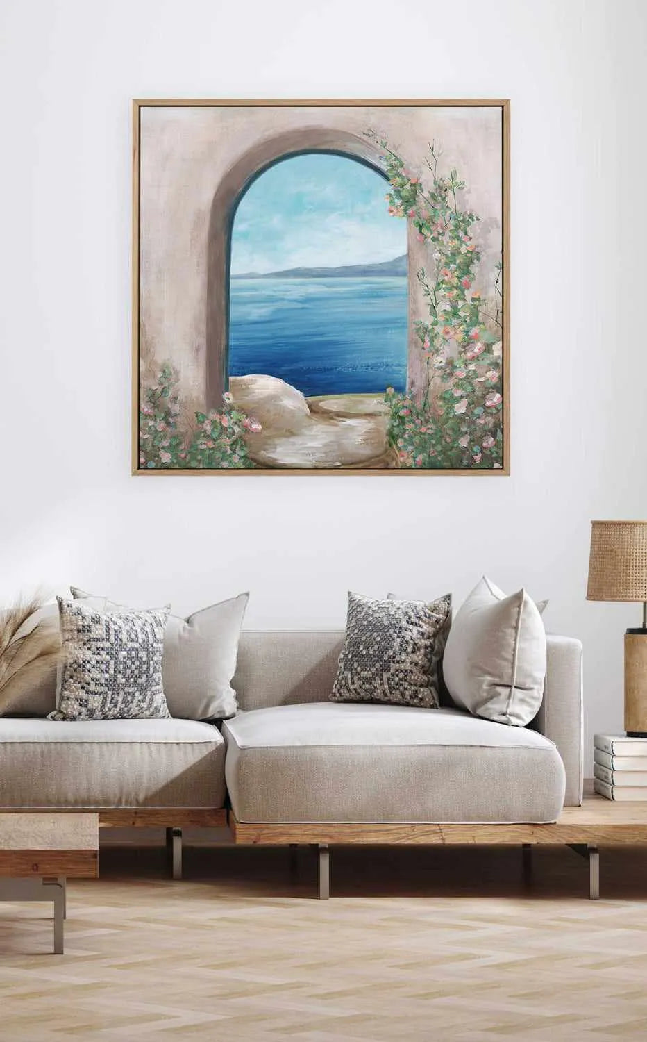 Untouched Beauty | Framed Canvas Art Print from Olive et Oriel where you can shop wallpaper and artworks online