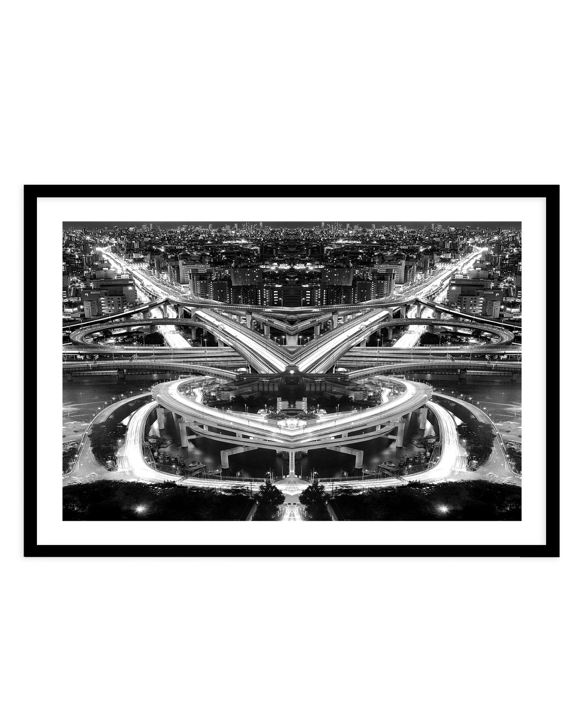Urban Light Trails by Koji Tajima | Art Print