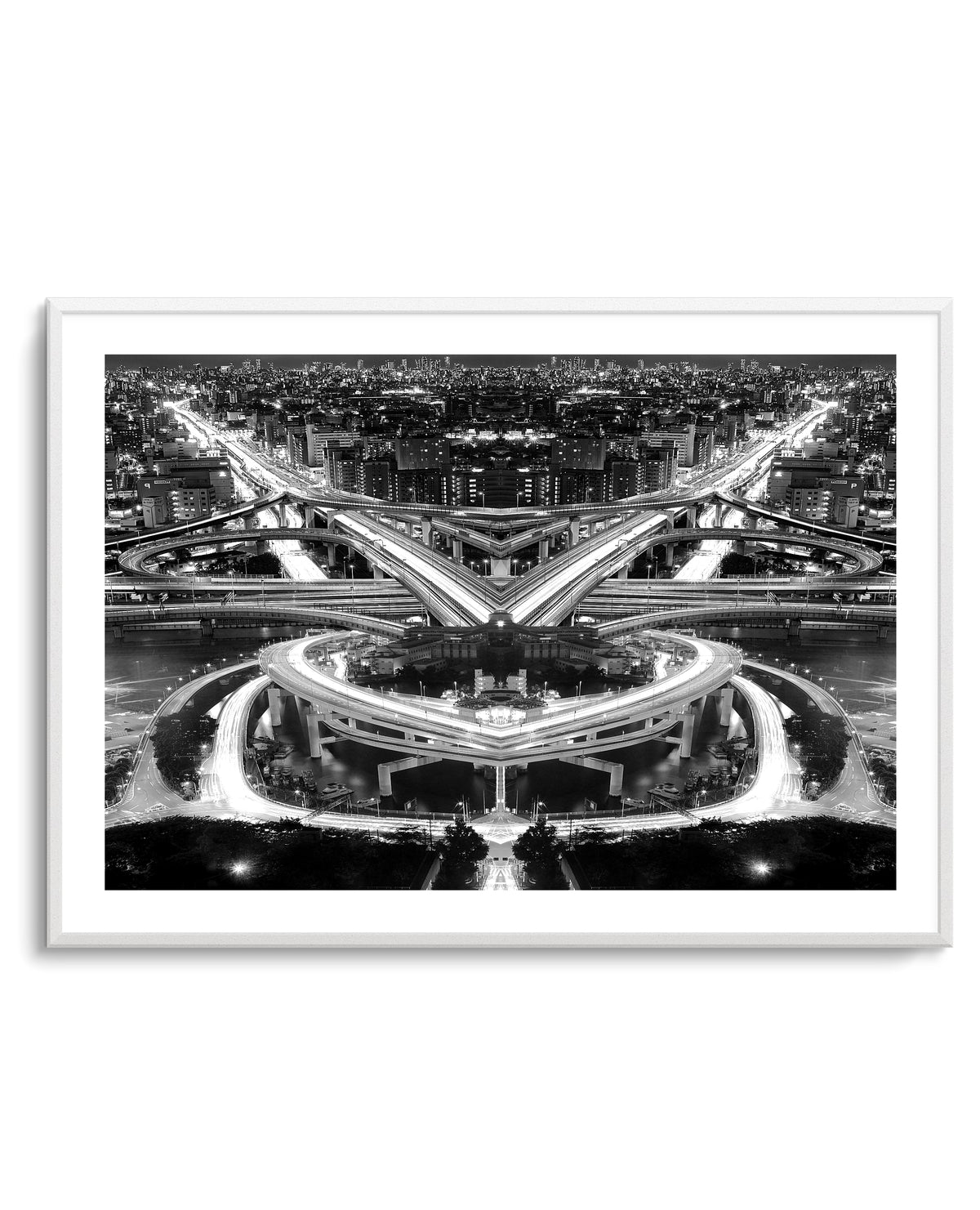 Urban Light Trails by Koji Tajima | Art Print