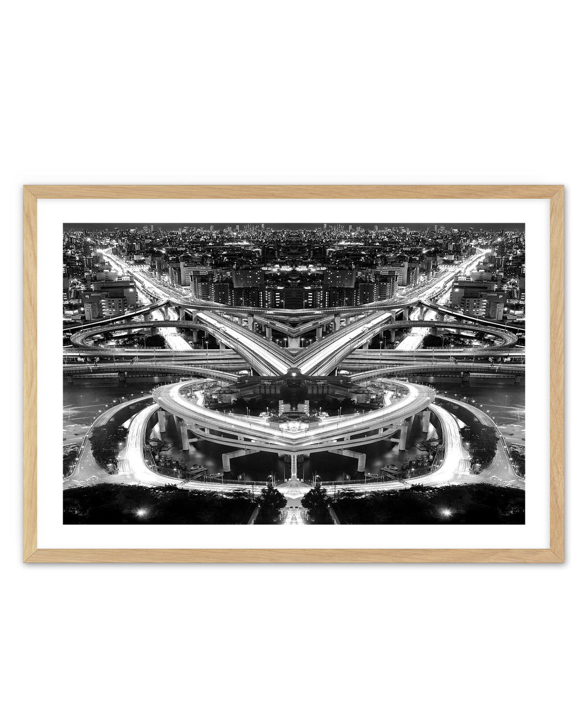 Urban Light Trails by Koji Tajima | Art Print
