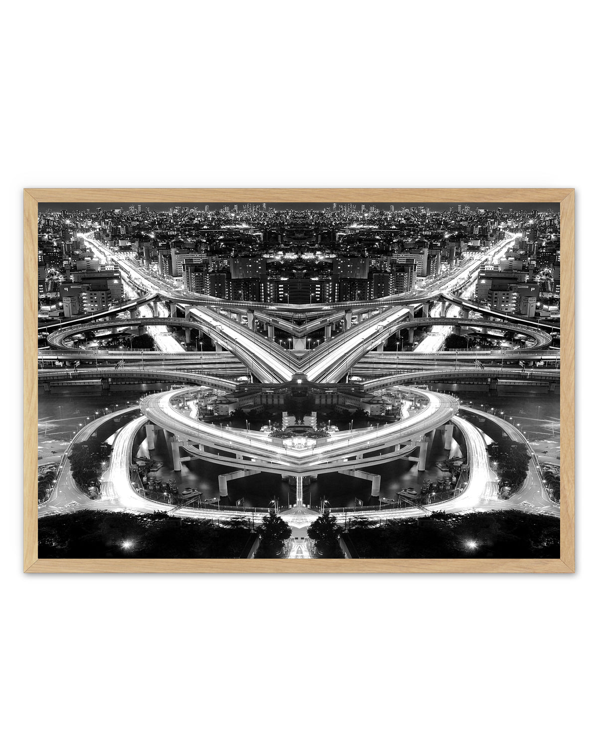 Urban Light Trails by Koji Tajima | Art Print