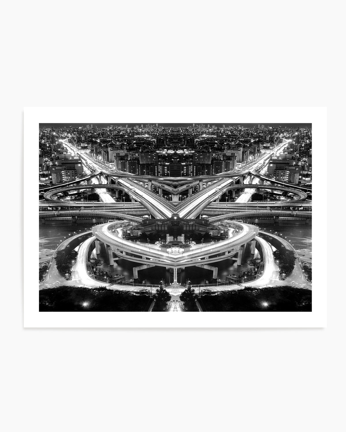 Urban Light Trails by Koji Tajima | Art Print