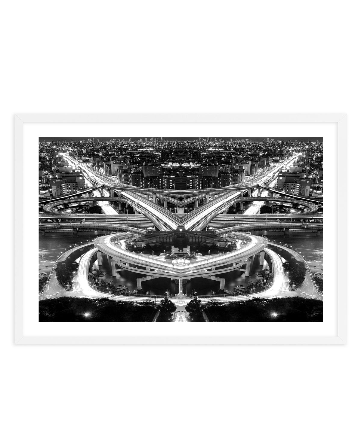 Urban Light Trails by Koji Tajima | Art Print