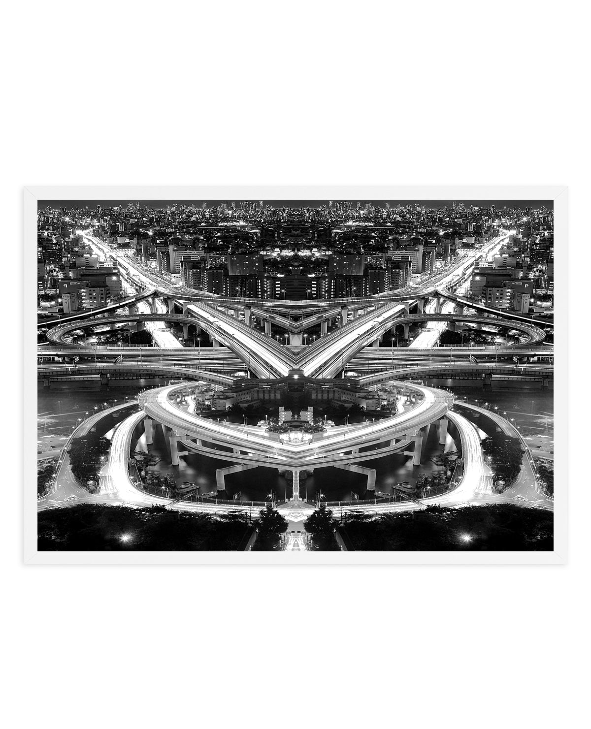 Urban Light Trails by Koji Tajima | Art Print