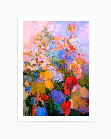 Vivid Colors And Delicate Petals by Dorothy Fagan | Art Print