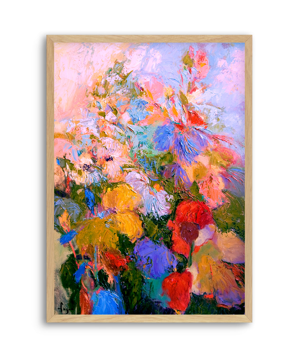 Vivid Colors And Delicate Petals by Dorothy Fagan | Art Print
