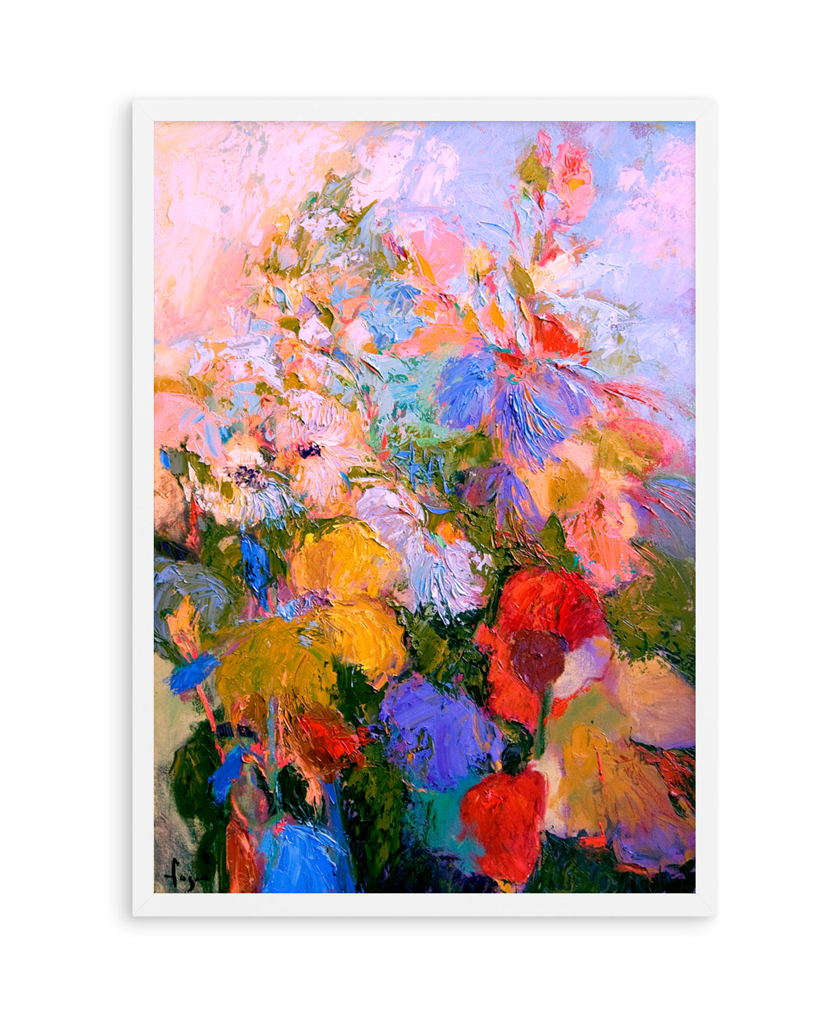 Vivid Colors And Delicate Petals by Dorothy Fagan | Art Print