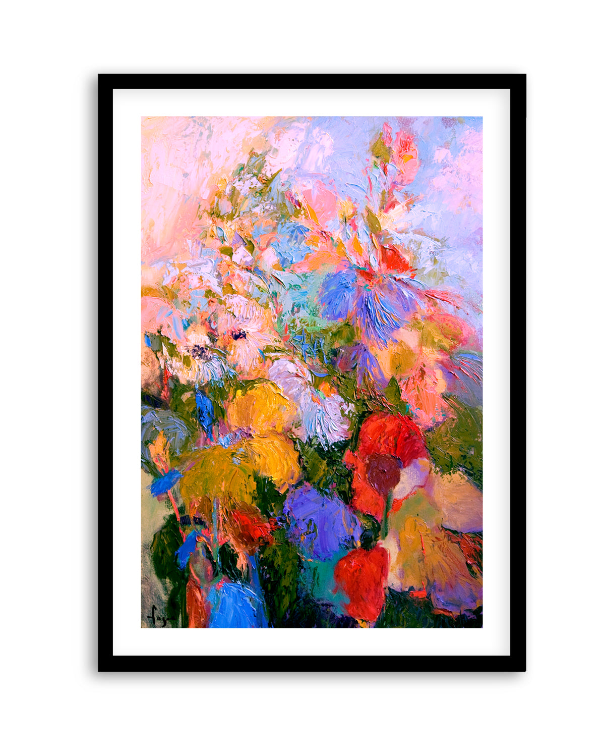 Vivid Colors And Delicate Petals by Dorothy Fagan | Art Print