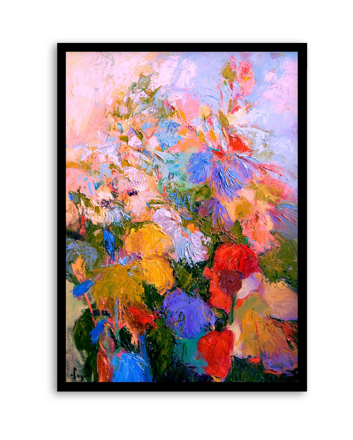 Vivid Colors And Delicate Petals by Dorothy Fagan | Art Print