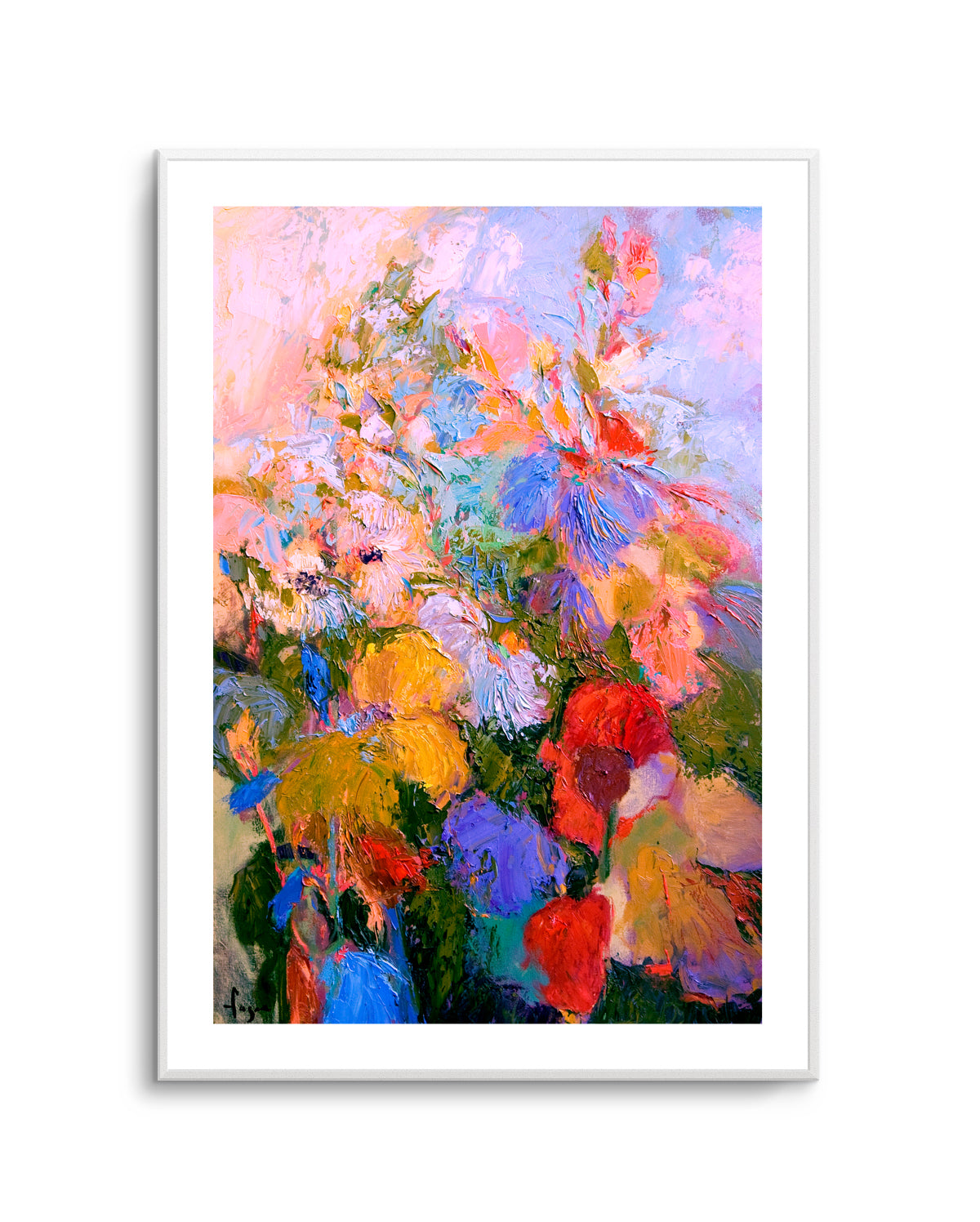 Vivid Colors And Delicate Petals by Dorothy Fagan | Art Print