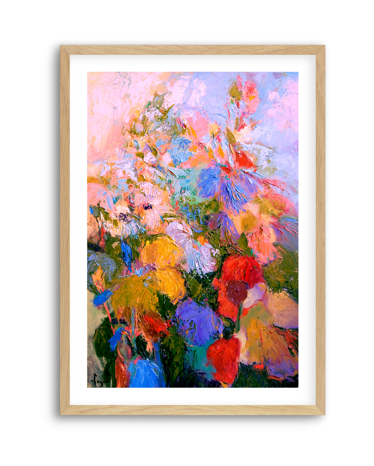 Vivid Colors And Delicate Petals by Dorothy Fagan | Art Print