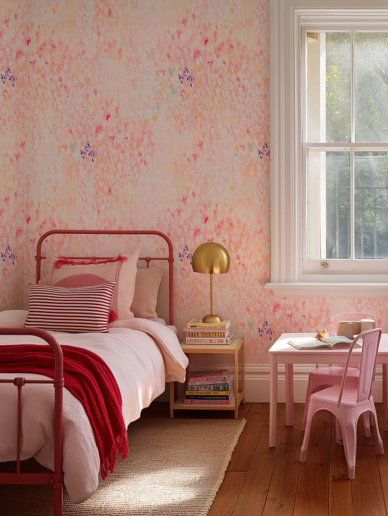 Whats Love Gotta Do With It Wallpaper by Jackie Green from Olive et Oriel where you can shop wallpaper and artworks online