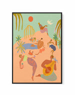 Vacation by Arty Guava | Framed Canvas Art Print