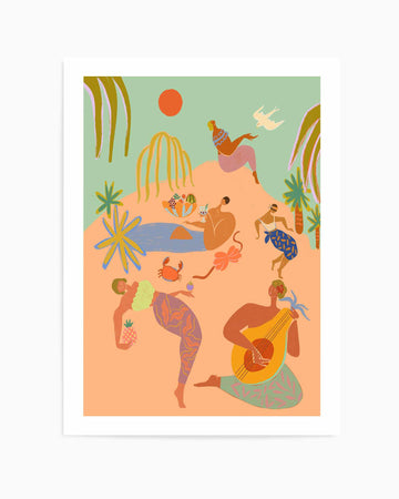 Vacation by Arty Guava | Art Print from Olive et Oriel where you can shop wallpaper and artworks online