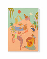 Vacation by Arty Guava | Framed Canvas Art Print