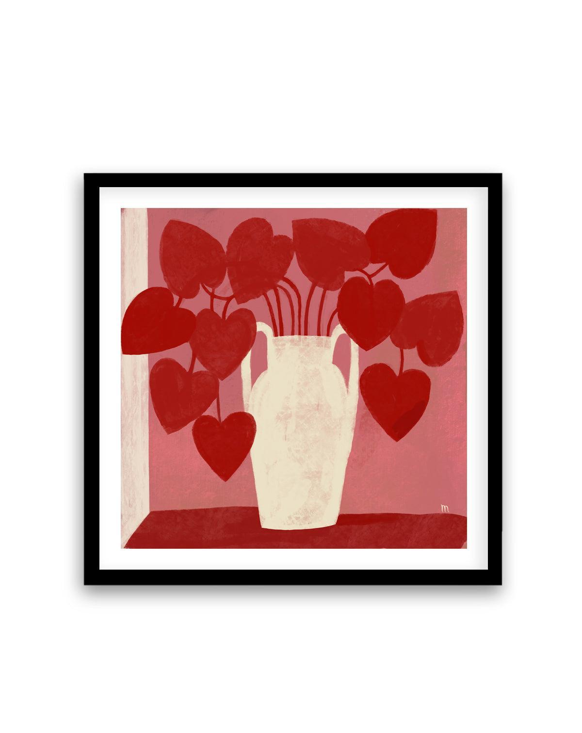 Valentine Plant by Marco Marella | Art Print from Olive et Oriel where you can shop wallpaper and artworks online