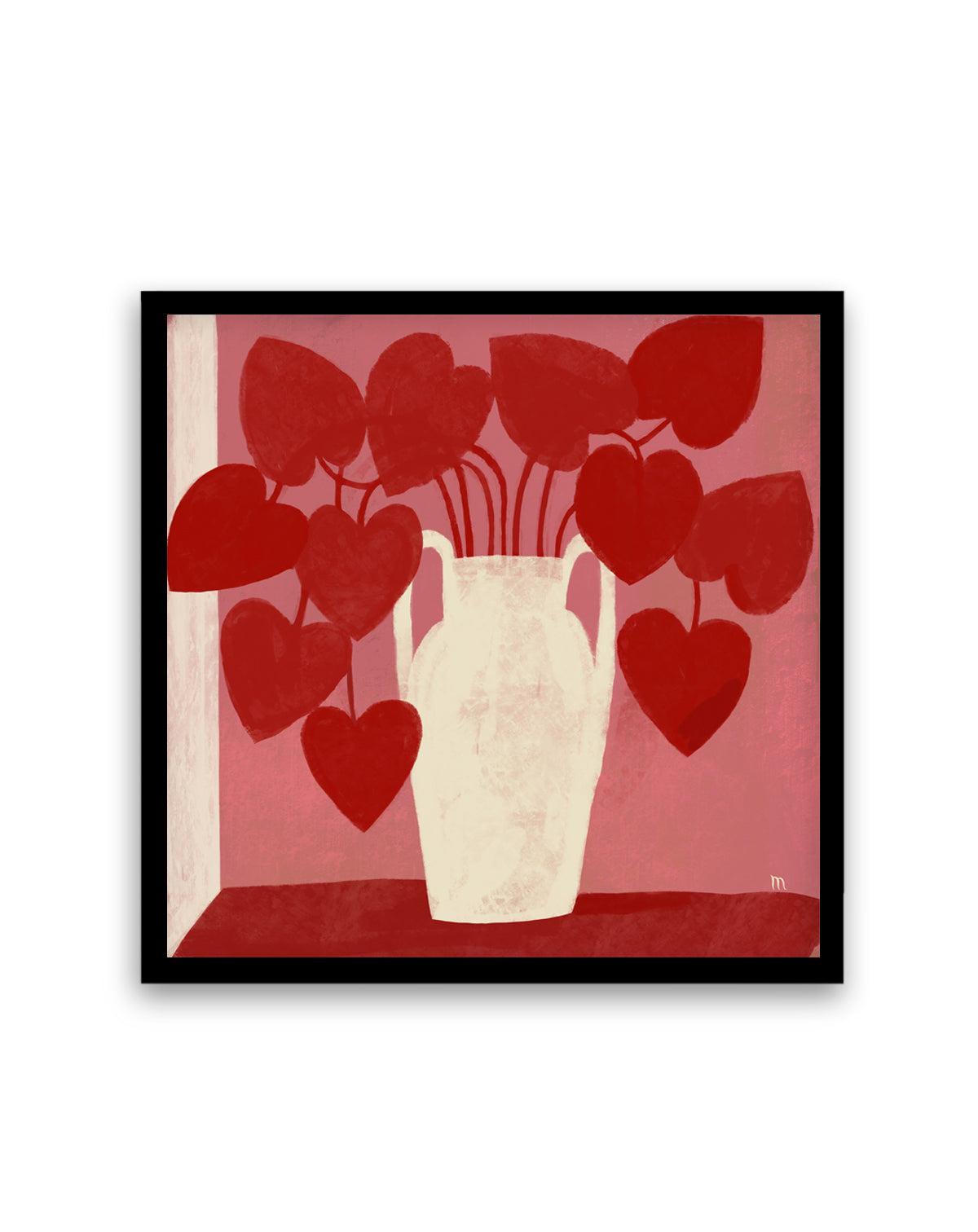 Valentine Plant by Marco Marella | Art Print from Olive et Oriel where you can shop wallpaper and artworks online