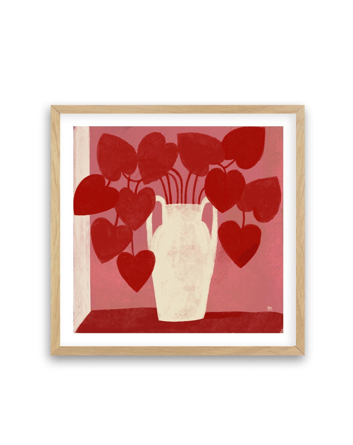 Valentine Plant by Marco Marella | Art Print from Olive et Oriel where you can shop wallpaper and artworks online