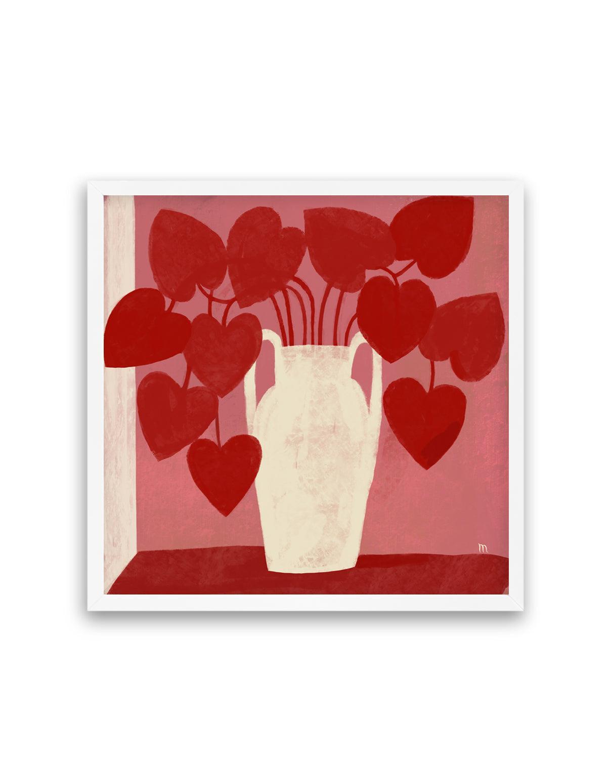 Valentine Plant by Marco Marella | Art Print from Olive et Oriel where you can shop wallpaper and artworks online