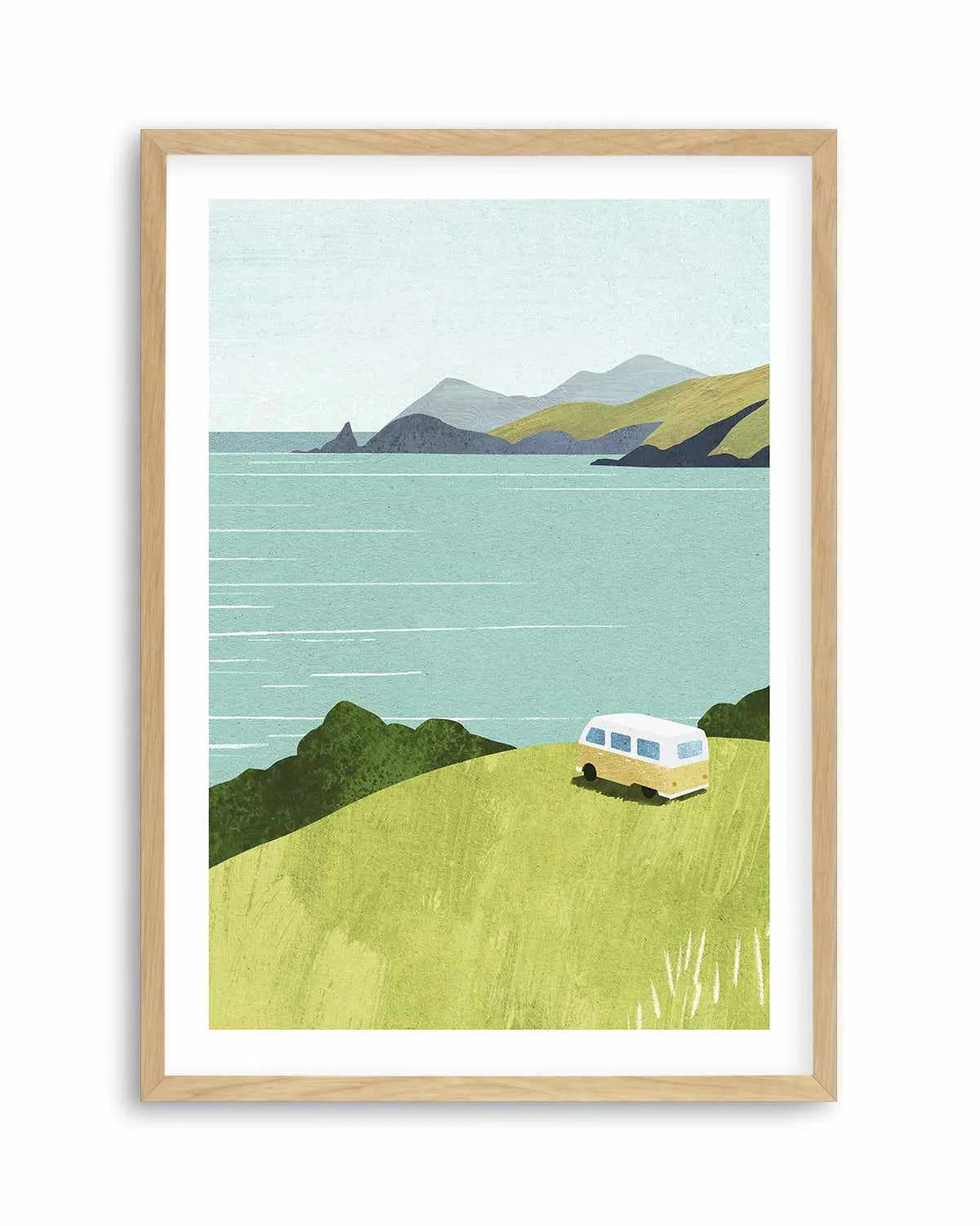 Van Life by Henry Rivers Art Print from Olive et Oriel where you can shop wallpaper and artworks online