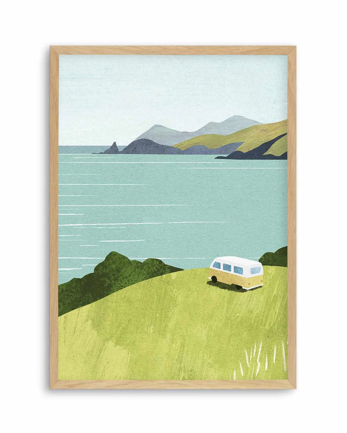 Van Life by Henry Rivers Art Print from Olive et Oriel where you can shop wallpaper and artworks online