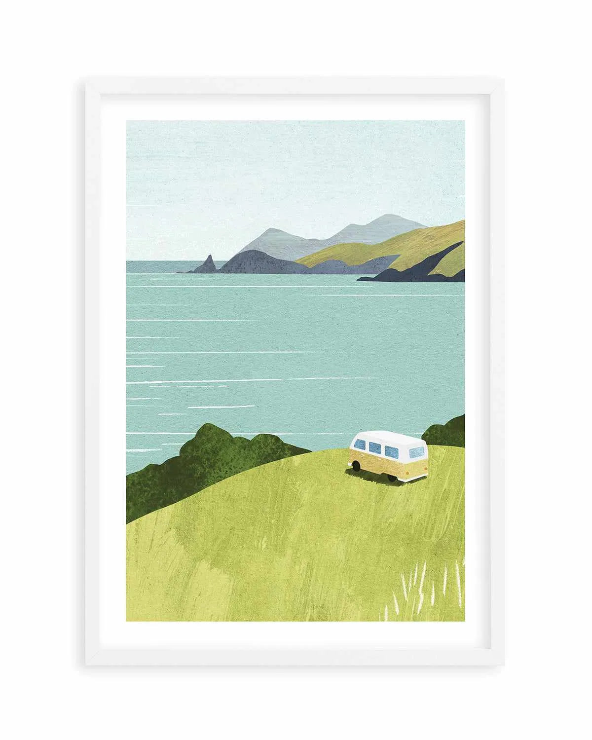 Van Life by Henry Rivers Art Print from Olive et Oriel where you can shop wallpaper and artworks online