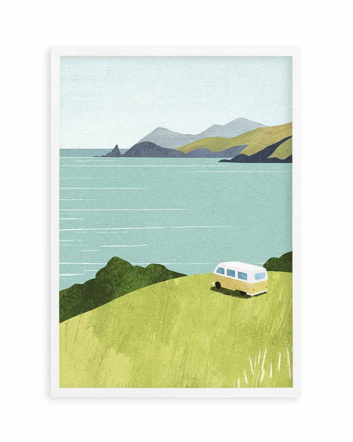 Van Life by Henry Rivers Art Print from Olive et Oriel where you can shop wallpaper and artworks online