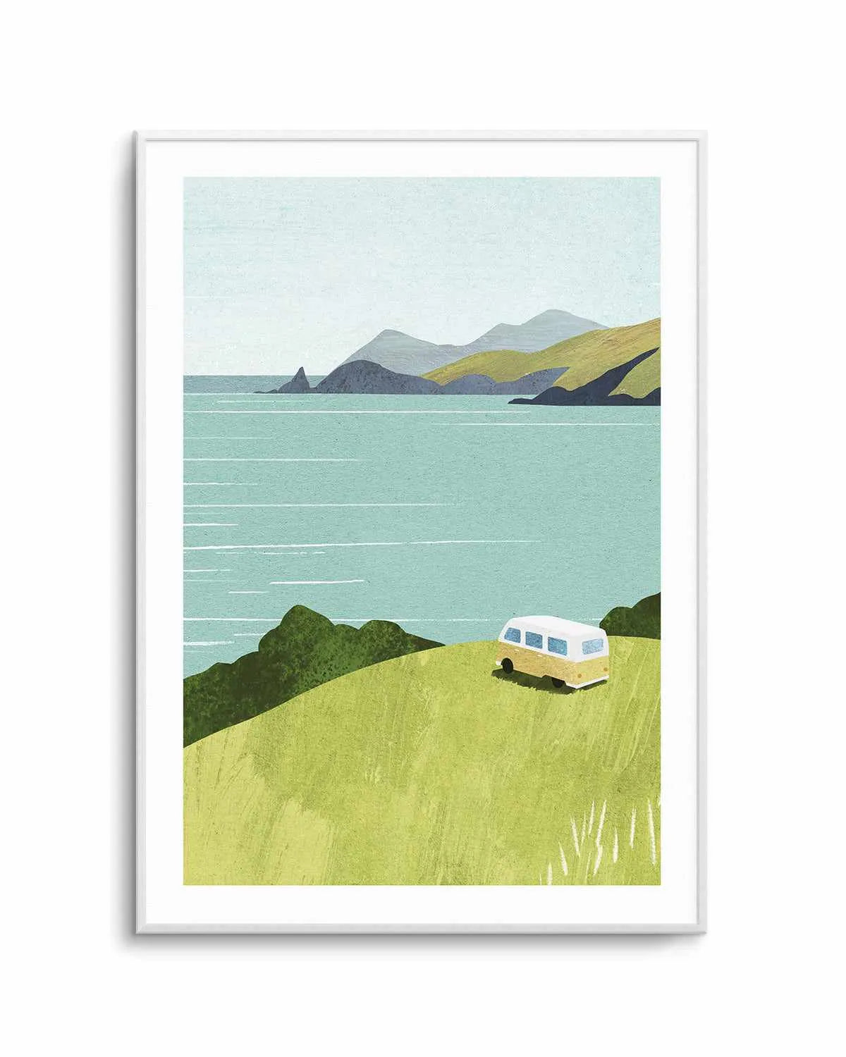 Van Life by Henry Rivers Art Print from Olive et Oriel where you can shop wallpaper and artworks online