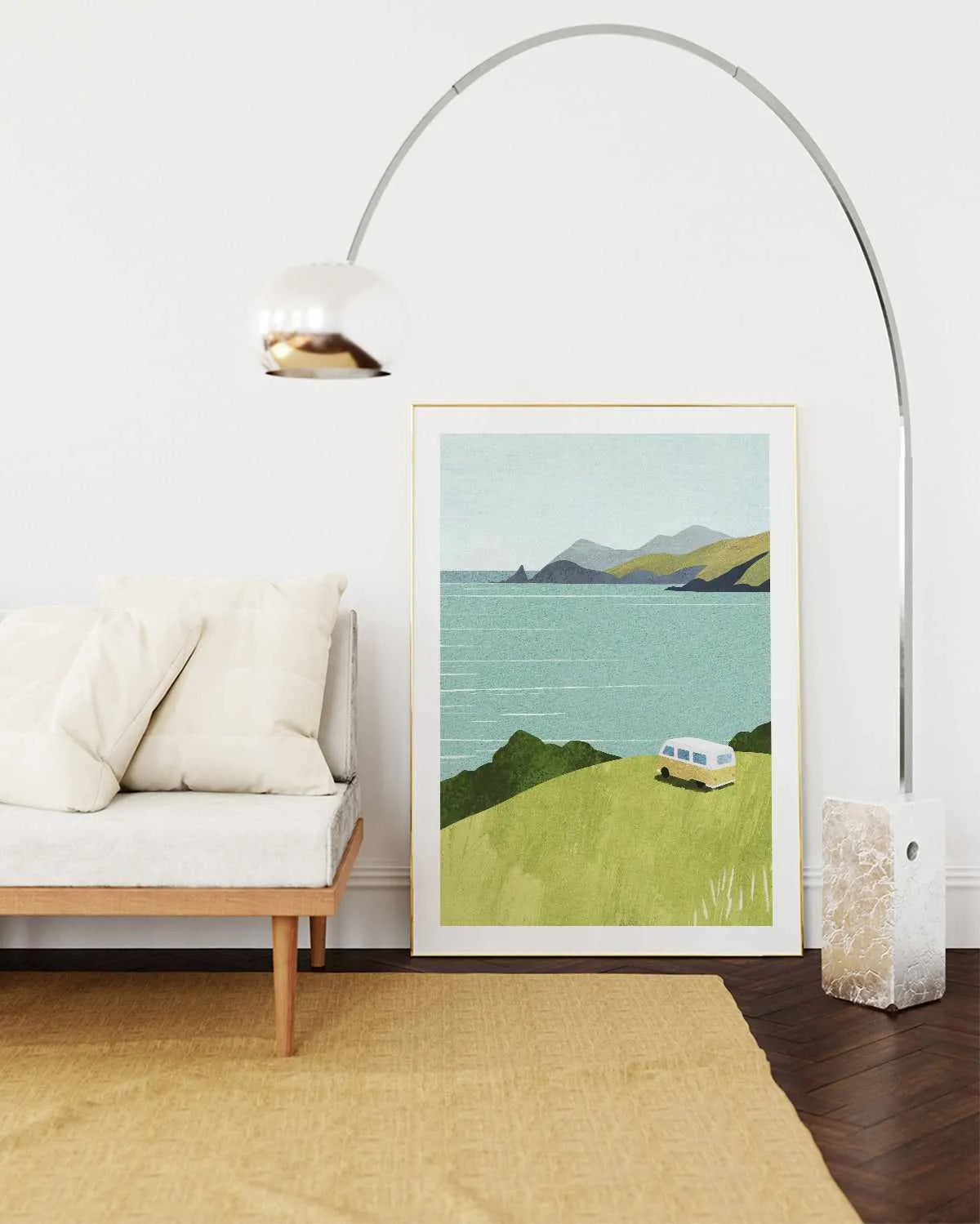 Van Life by Henry Rivers Art Print from Olive et Oriel where you can shop wallpaper and artworks online