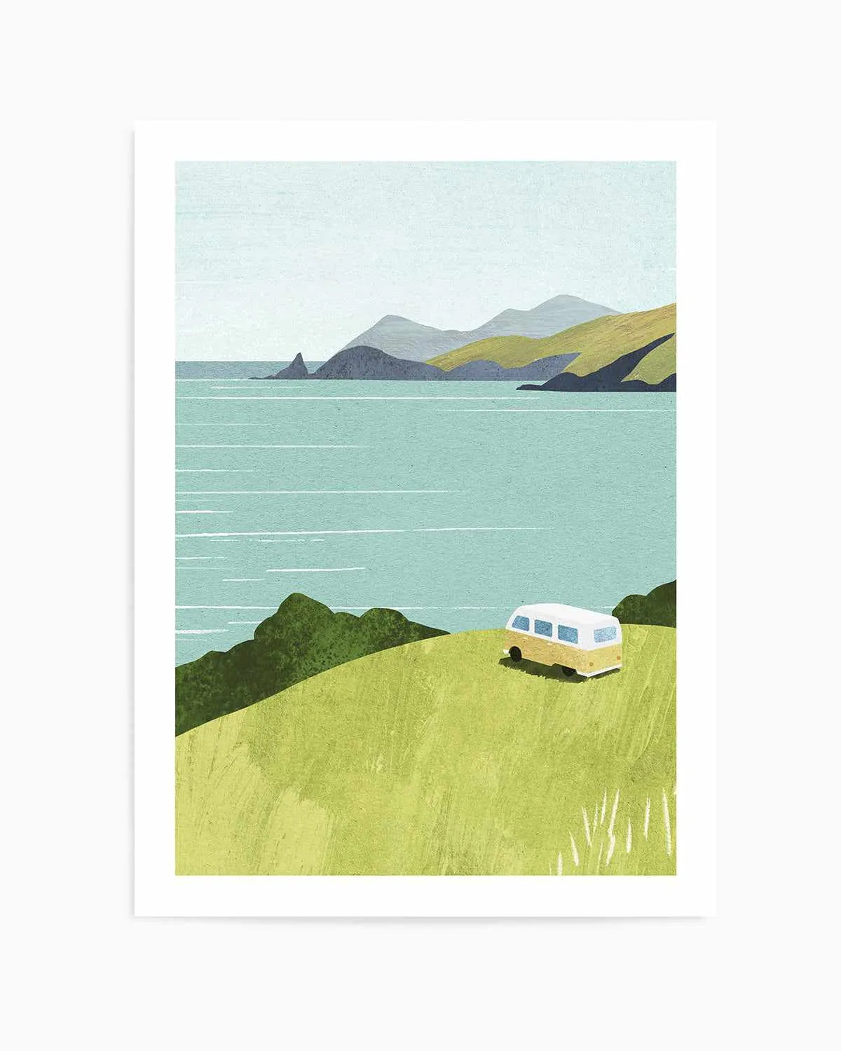 Van Life by Henry Rivers Art Print from Olive et Oriel where you can shop wallpaper and artworks online