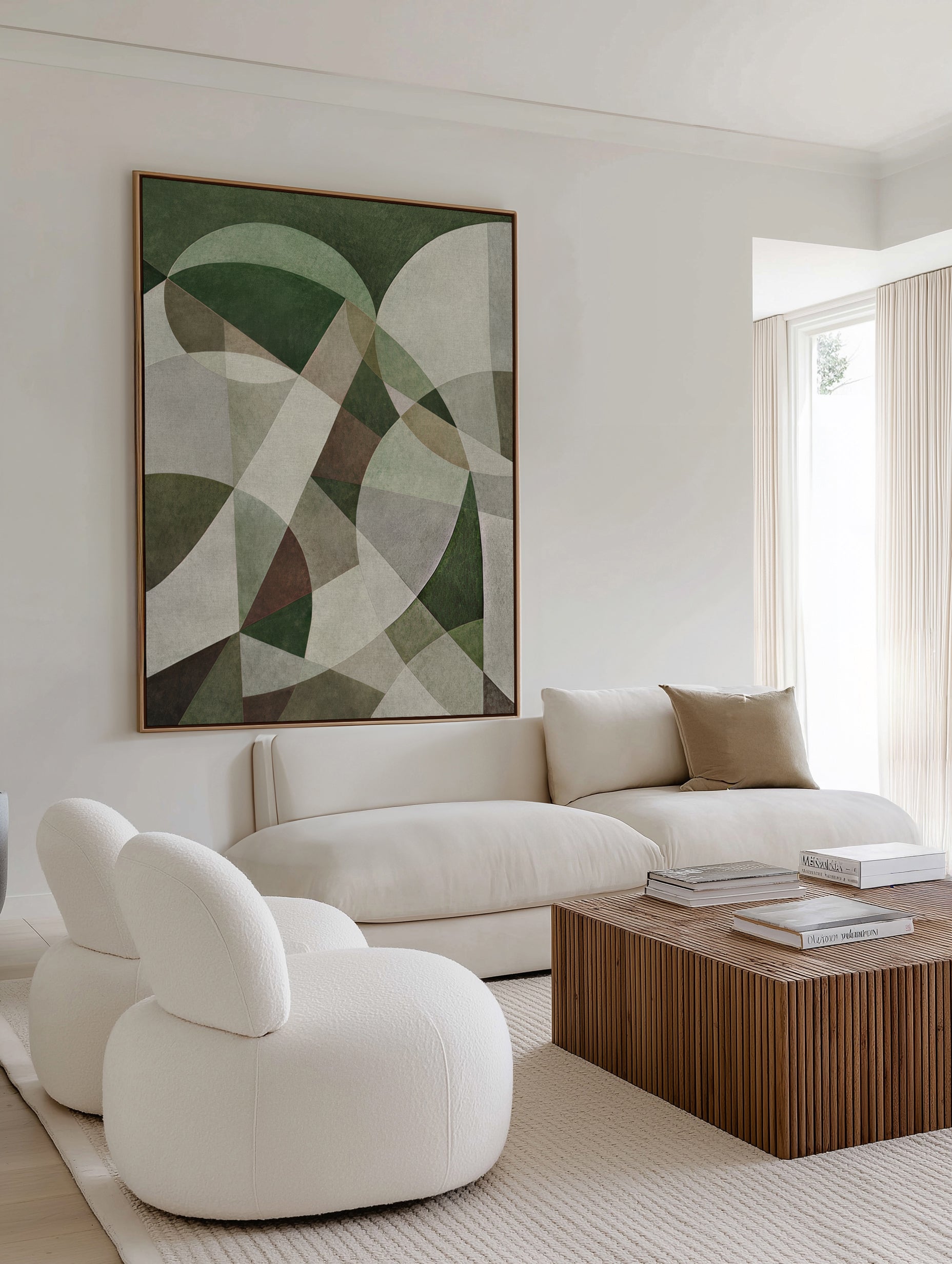 Vara by Dan Hobday | Framed Canvas Art Print