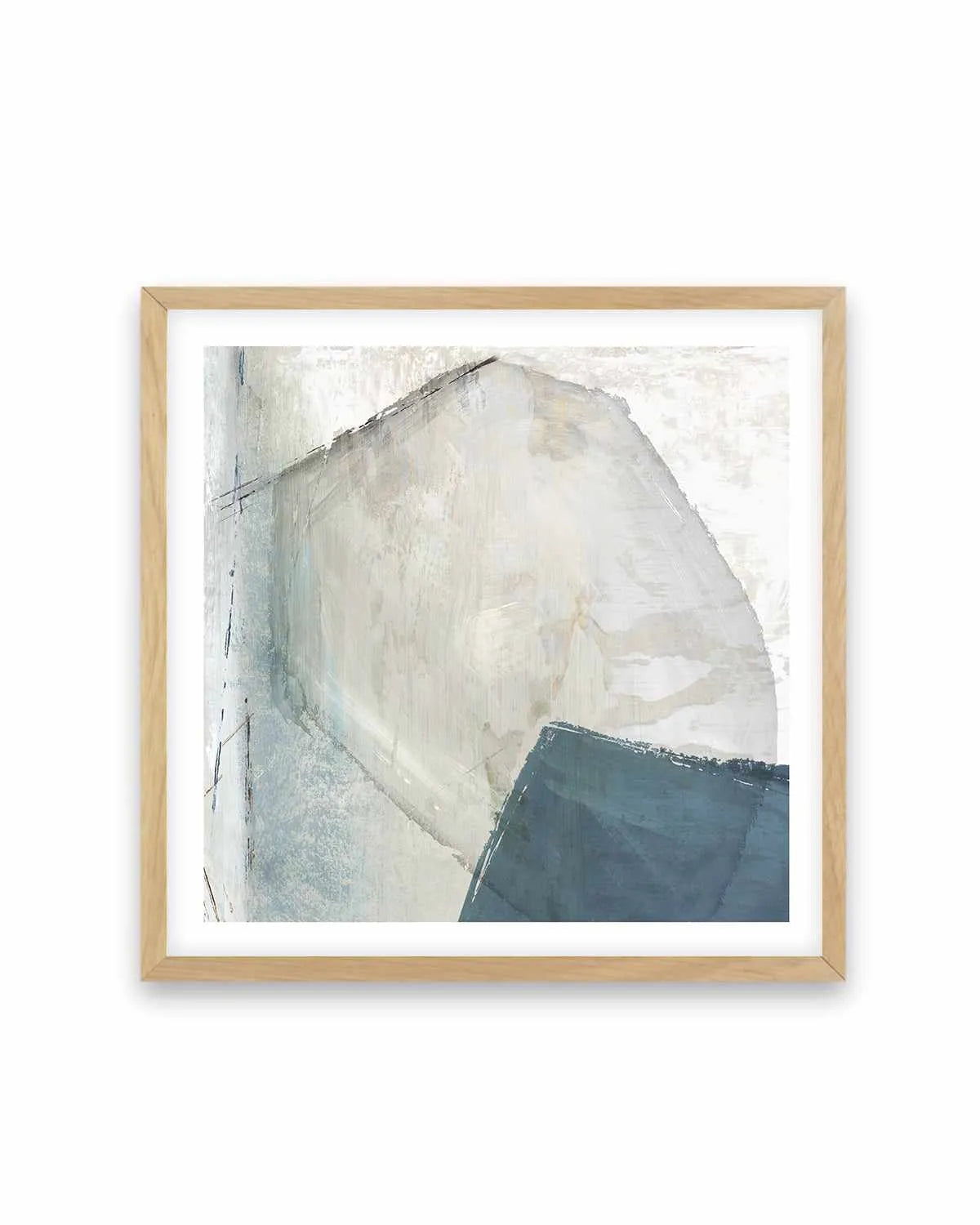 Varied Blue Abstract Art Print from Olive et Oriel where you can shop wallpaper and artworks online