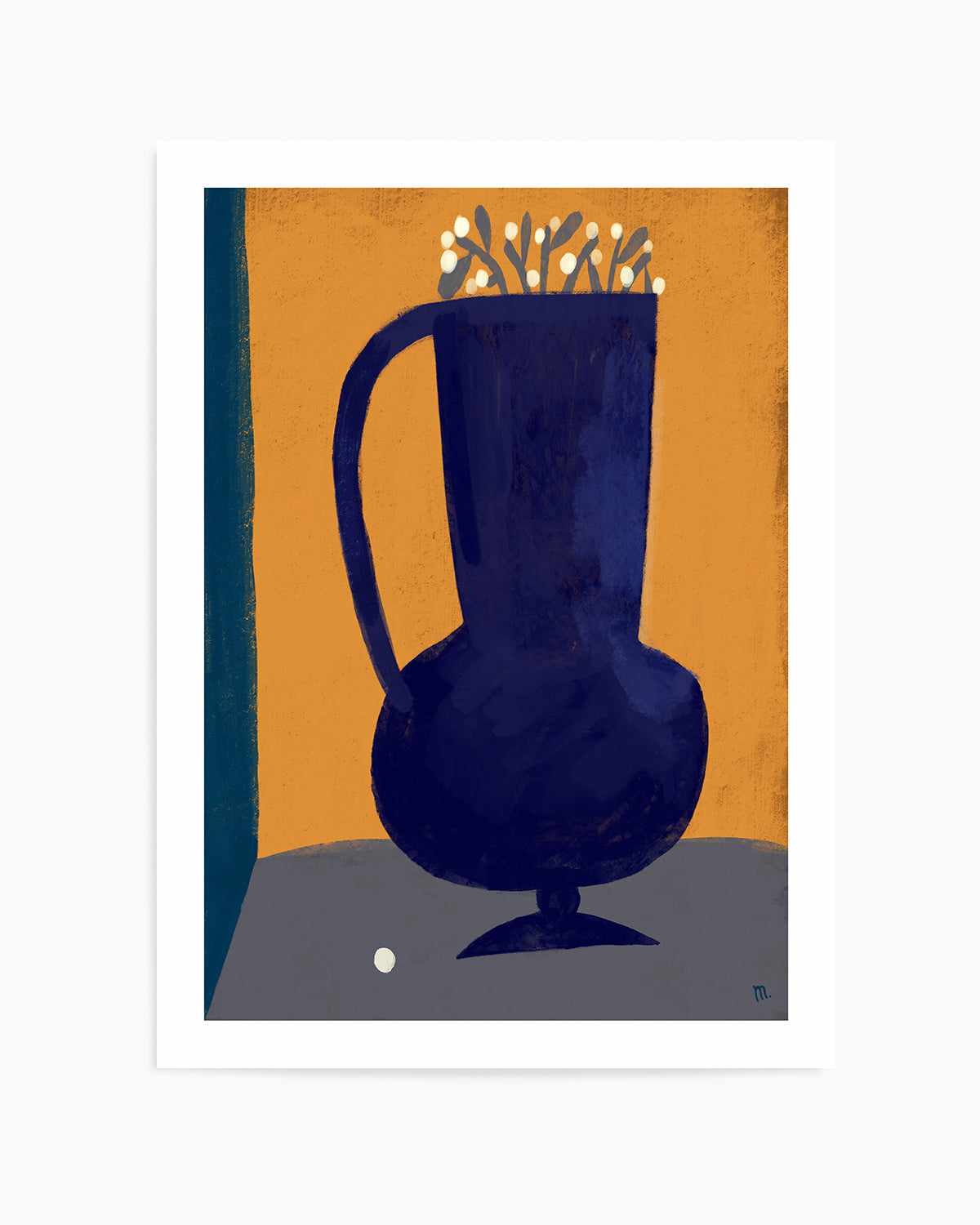 Vaso Blu Still Life by Marco Marella | Art Print