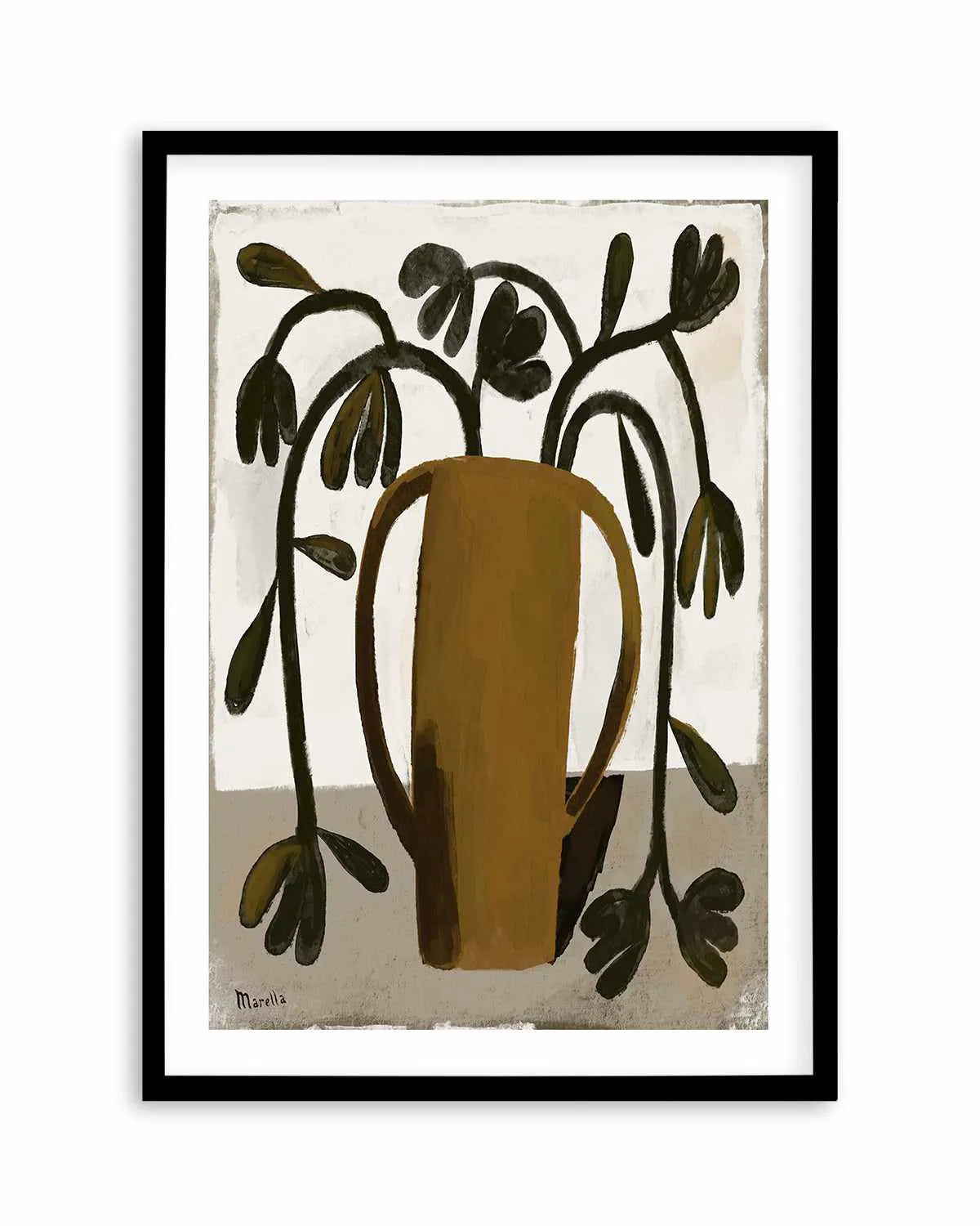Vaso Ocra by Marco Marella | Art Print from Olive et Oriel where you can shop wallpaper and artworks online