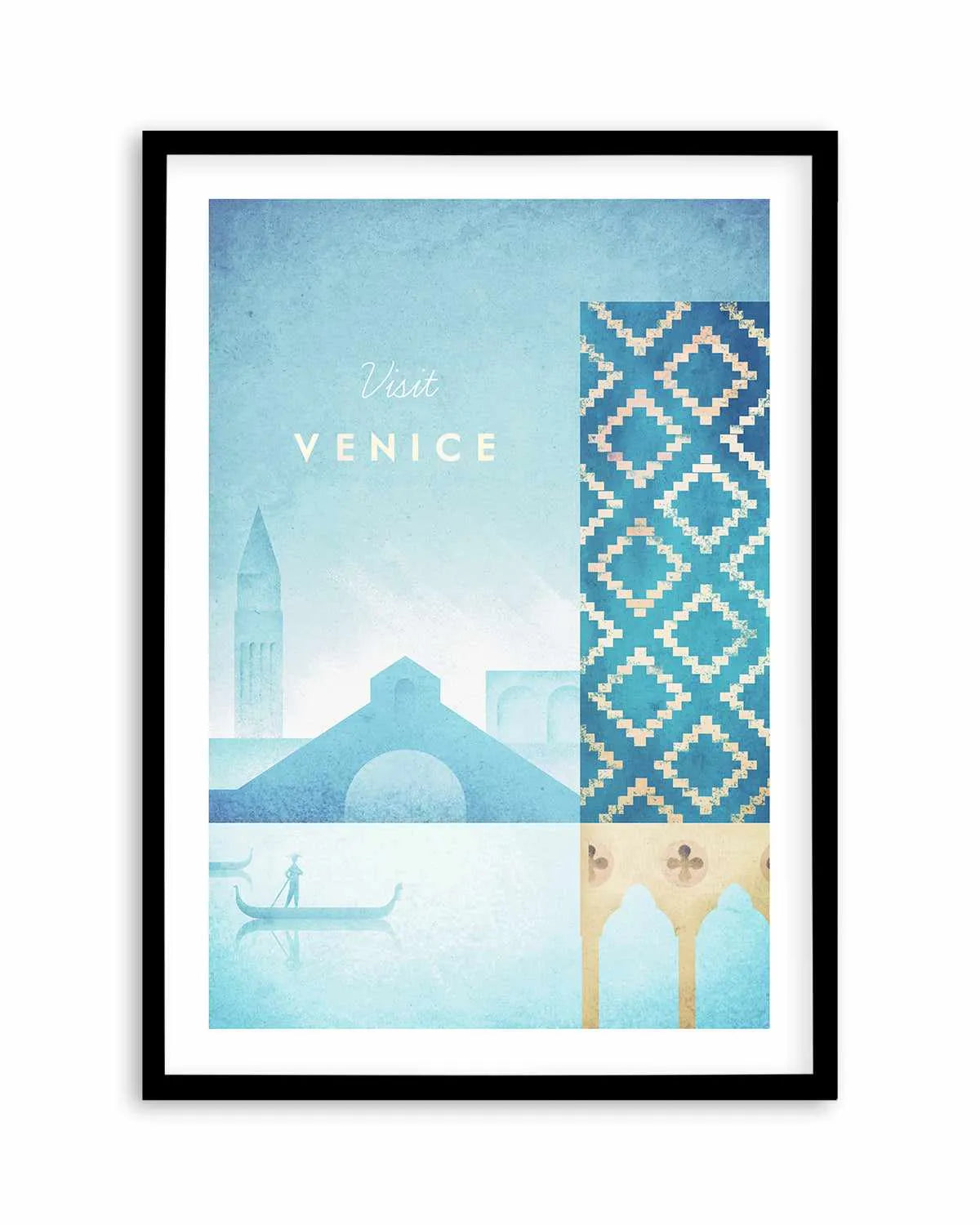 Venice by Henry Rivers Art Print from Olive et Oriel where you can shop wallpaper and artworks online
