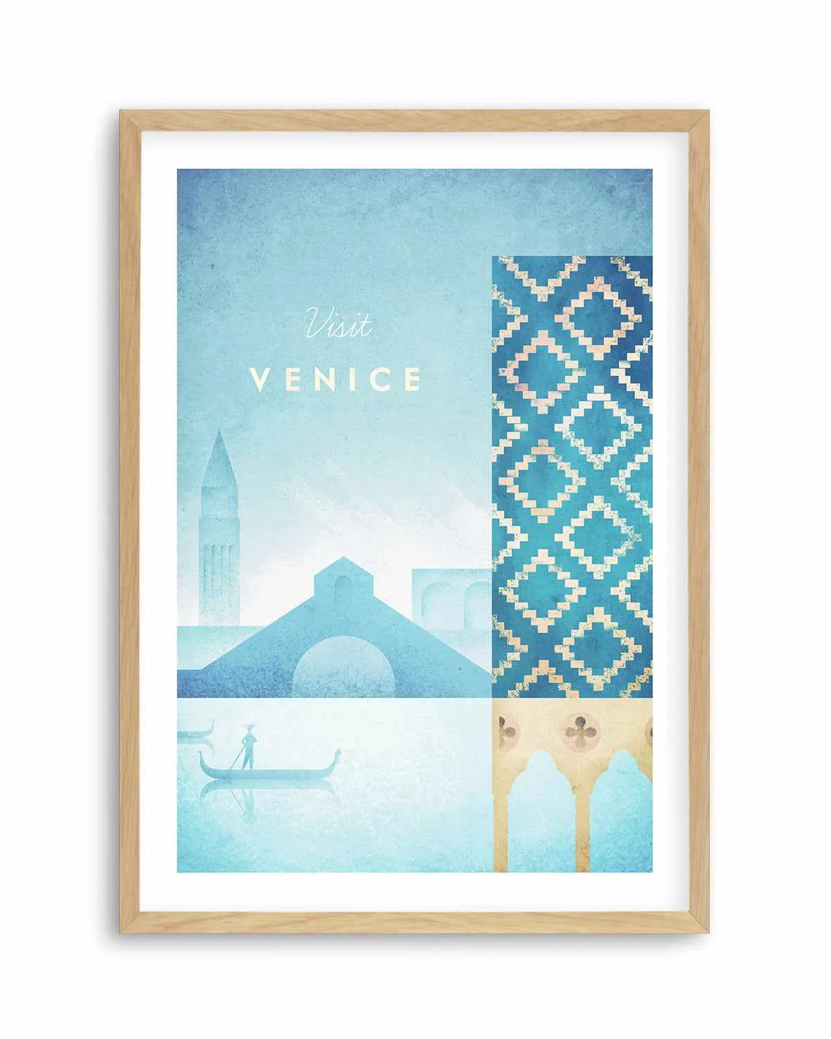 Venice by Henry Rivers Art Print from Olive et Oriel where you can shop wallpaper and artworks online