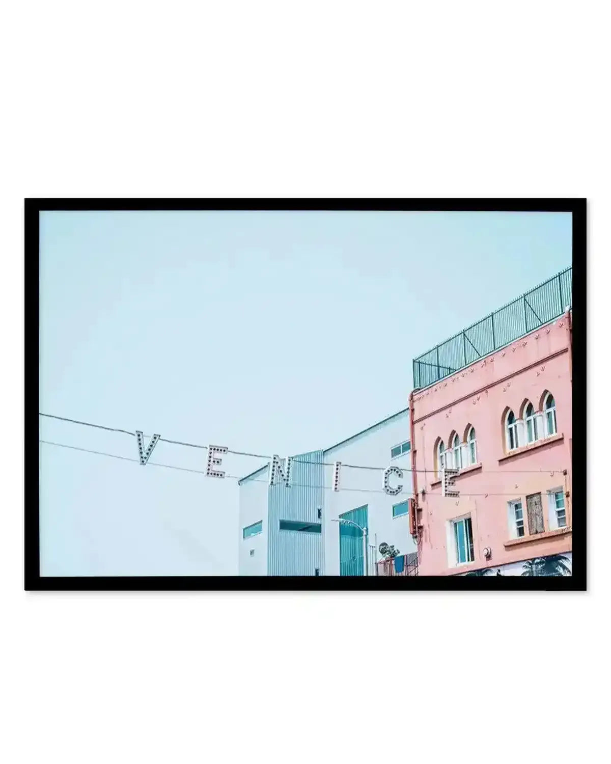 Venice Beach Sign I | LS Art Print from Olive et Oriel where you can shop wallpaper and artworks online