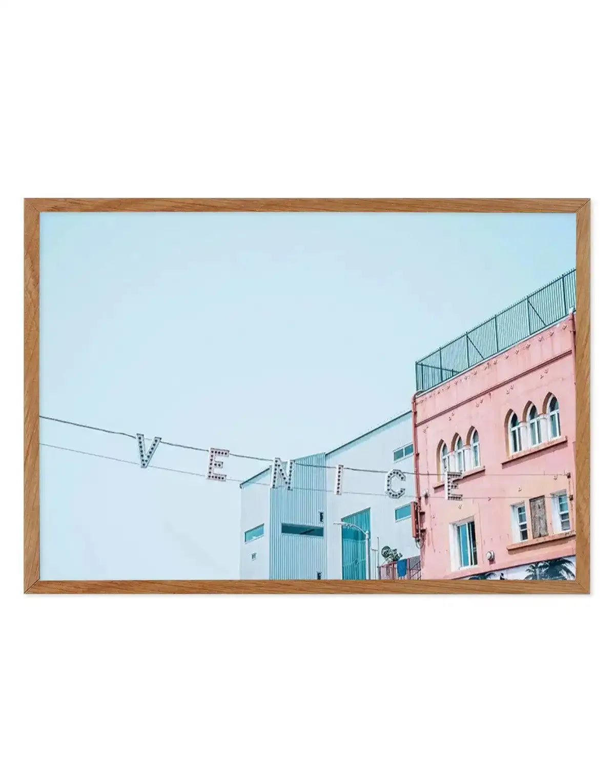 Venice Beach Sign I | LS Art Print from Olive et Oriel where you can shop wallpaper and artworks online