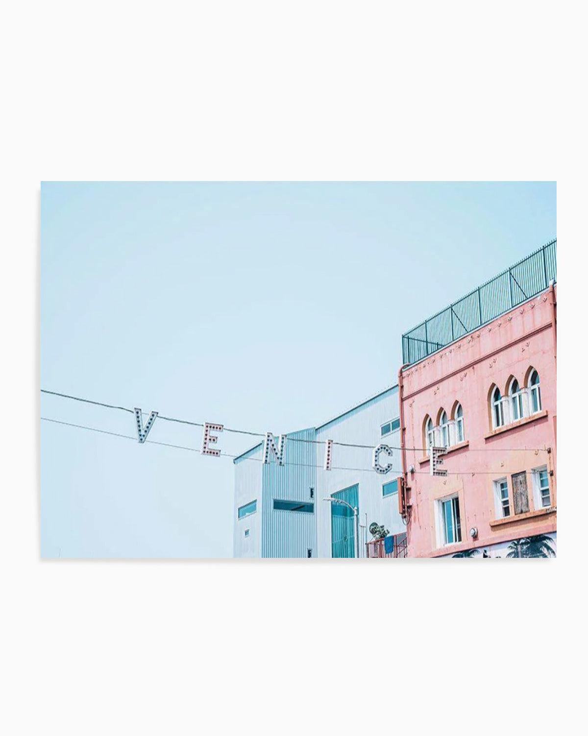 Venice Beach Sign I | LS Art Print