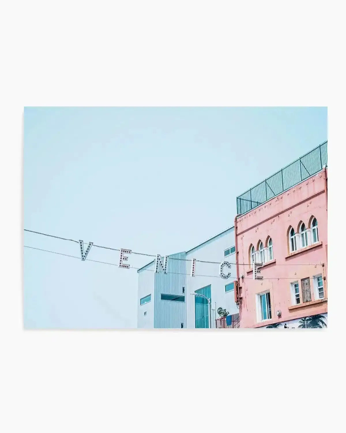 Venice Beach Sign I | LS Art Print from Olive et Oriel where you can shop wallpaper and artworks online