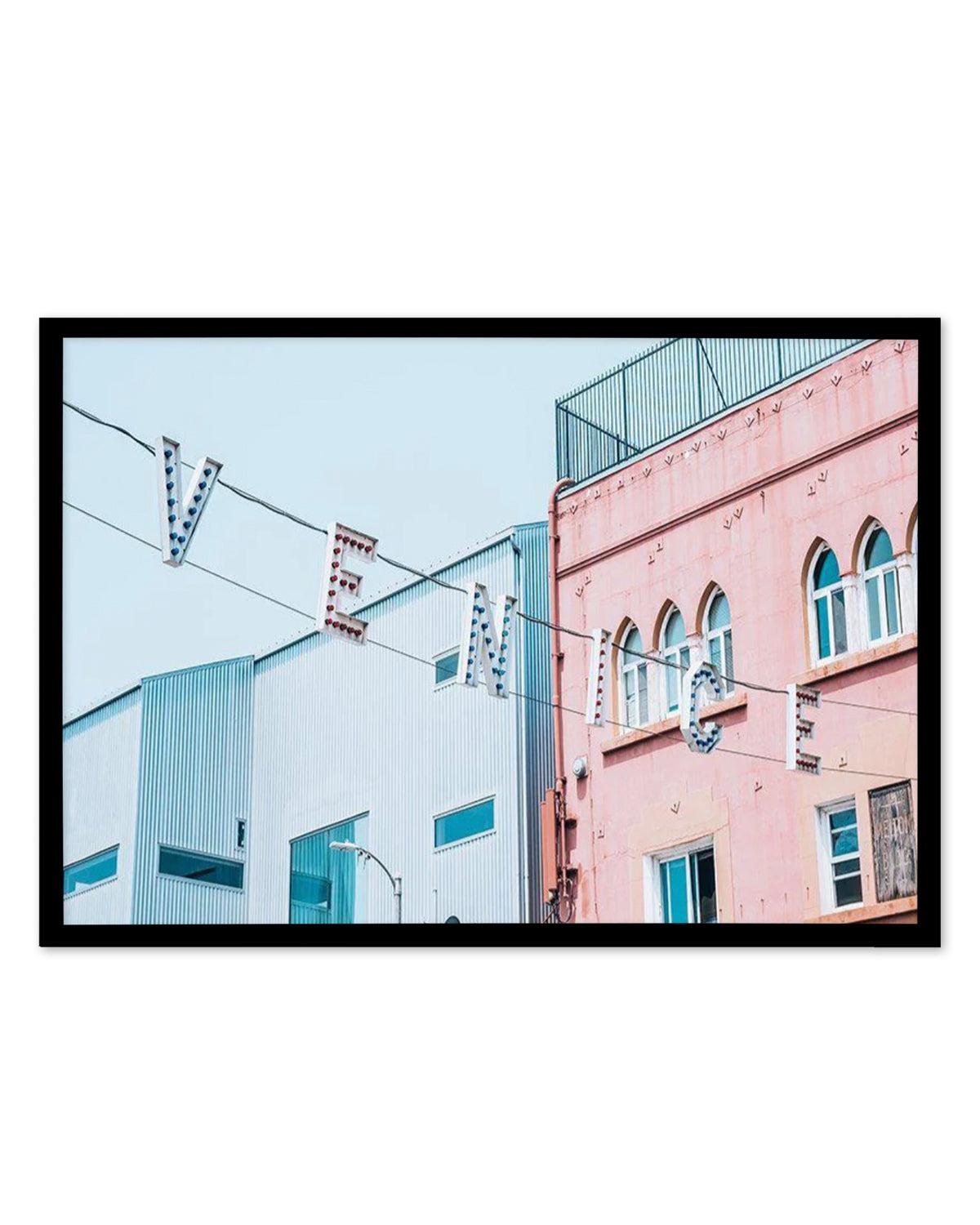 Venice Beach Sign II | LS Art Print