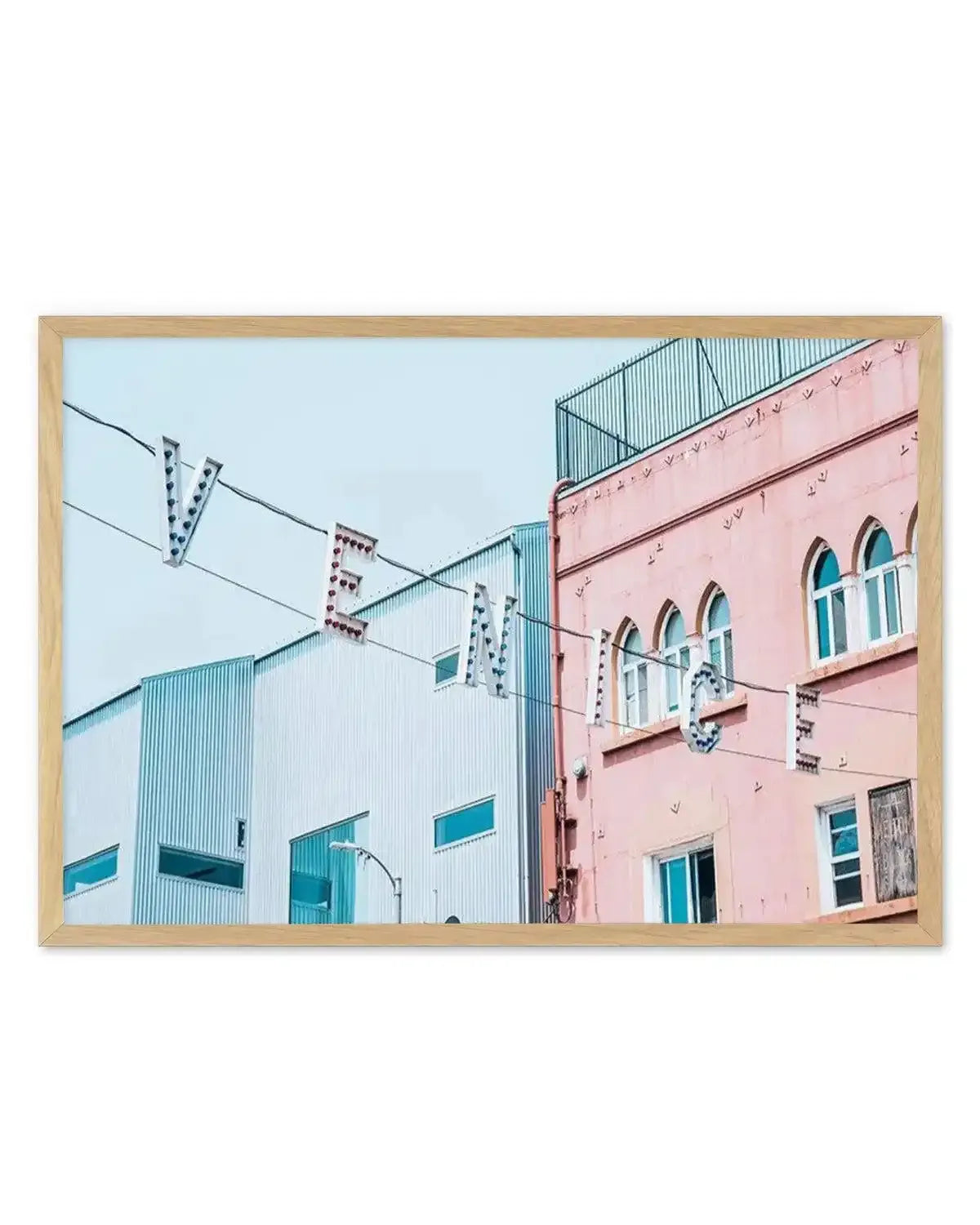 Venice Beach Sign II | LS Art Print from Olive et Oriel where you can shop wallpaper and artworks online