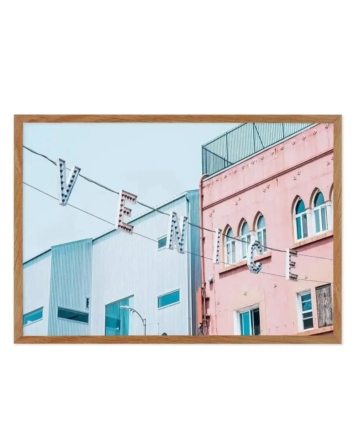 Venice Beach Sign II | LS Art Print from Olive et Oriel where you can shop wallpaper and artworks online