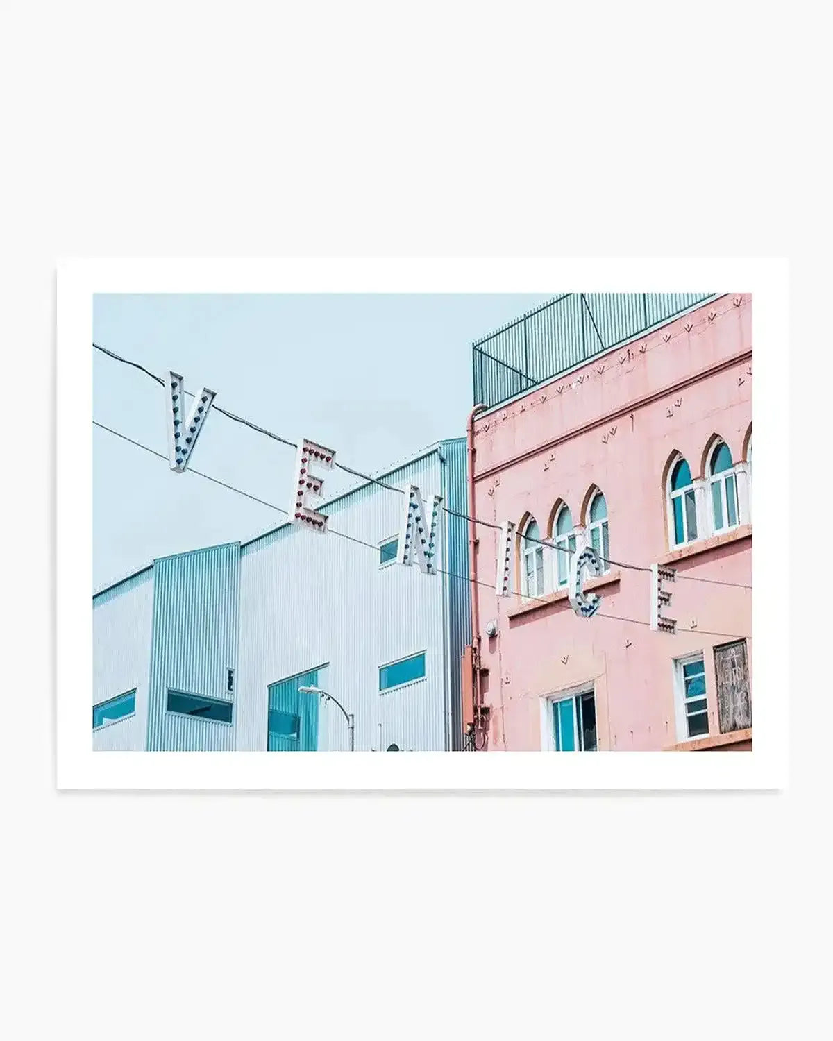 Venice Beach Sign II | LS Art Print from Olive et Oriel where you can shop wallpaper and artworks online