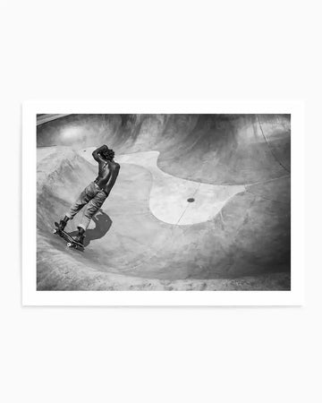 Venice Skate Park II Art Print art print, framed