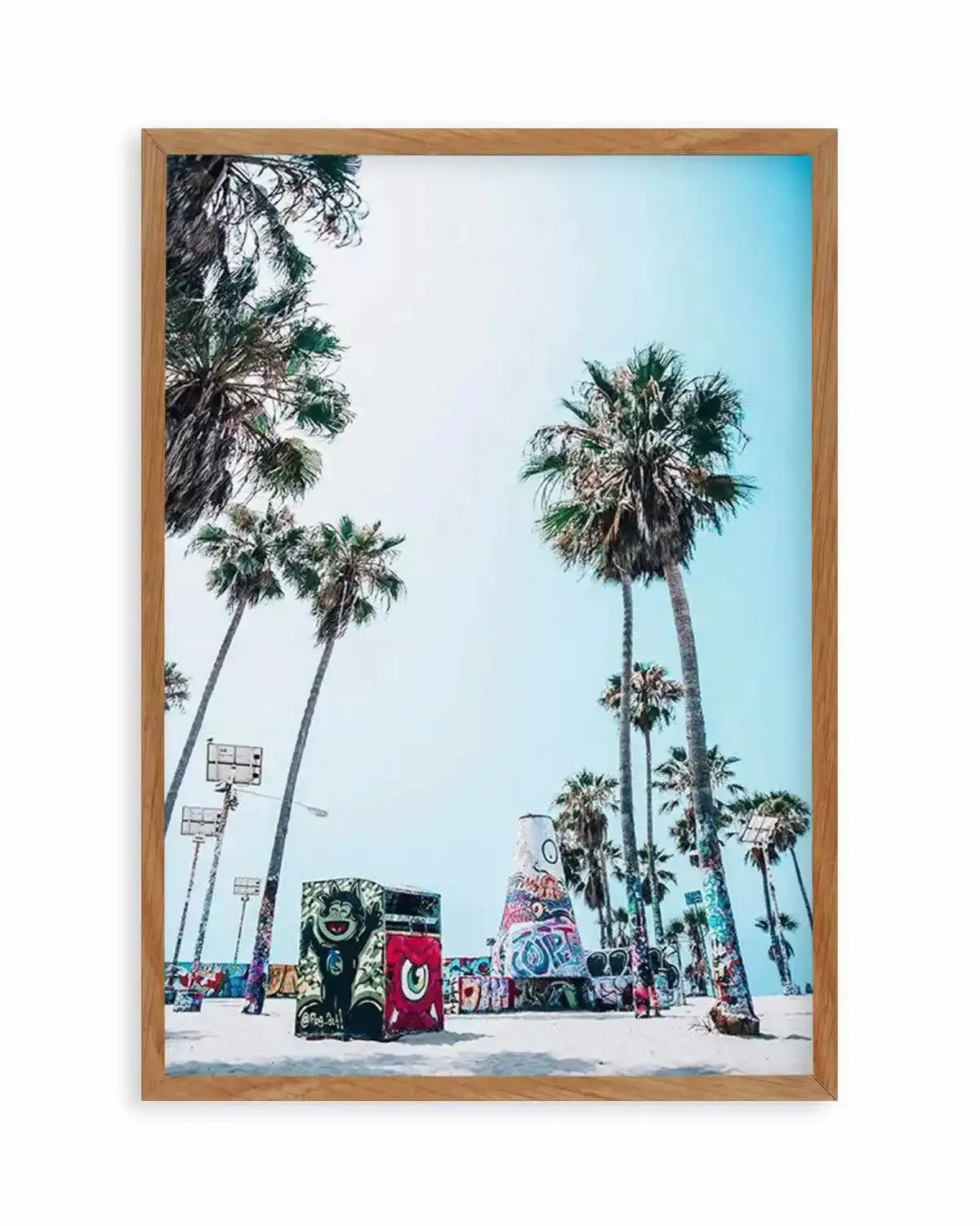 Venice Skate Park IV Art Print from Olive et Oriel where you can shop wallpaper and artworks online