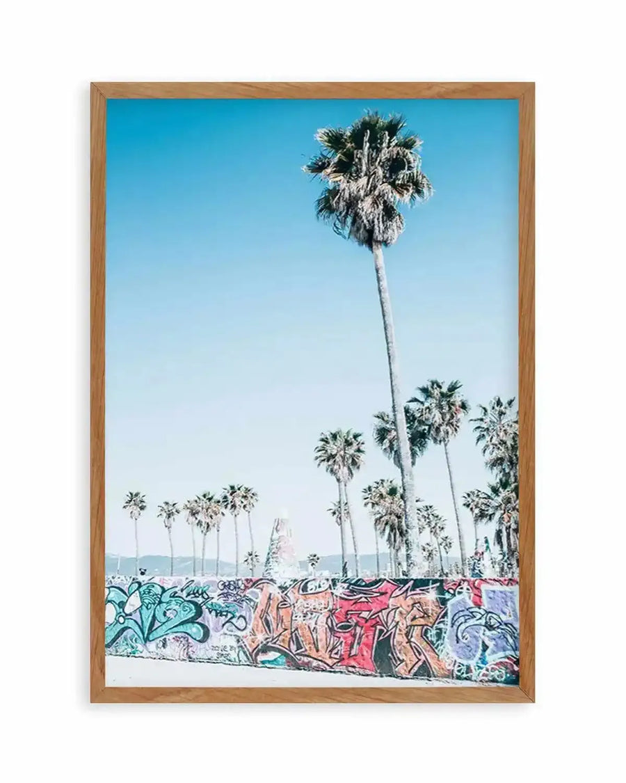 Venice Skate Park V Art Print from Olive et Oriel where you can shop wallpaper and artworks online